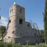 Un vero e proprio piccolo castello costruito con le proprie mani da un solo uomo